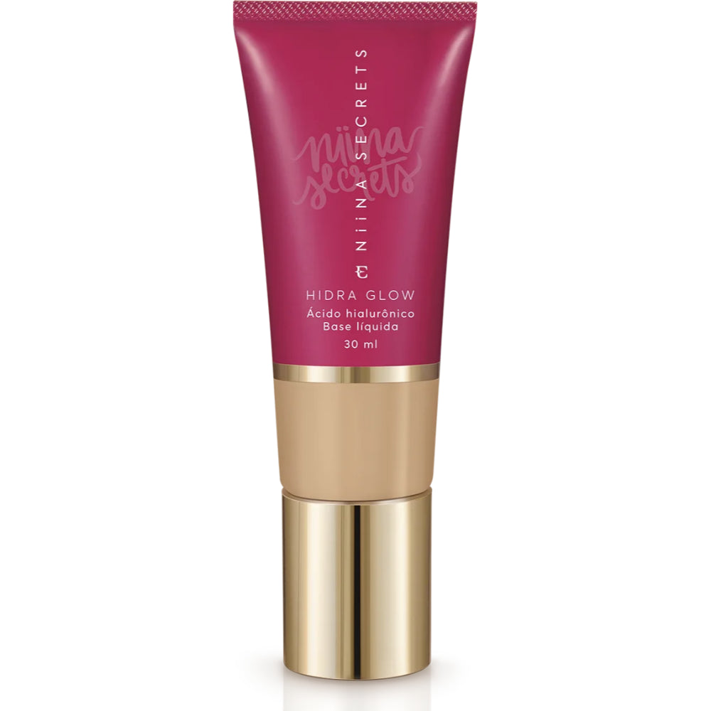 Base Líquida Niina Secrets Hidra Glow 30ml - Eudora