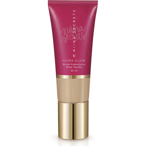 Base Líquida Niina Secrets Hidra Glow 30ml - Eudora