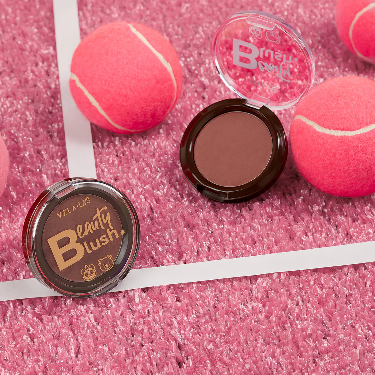 Blush Compacto Beauty Blush 4,5g - Vizzela +LA'S