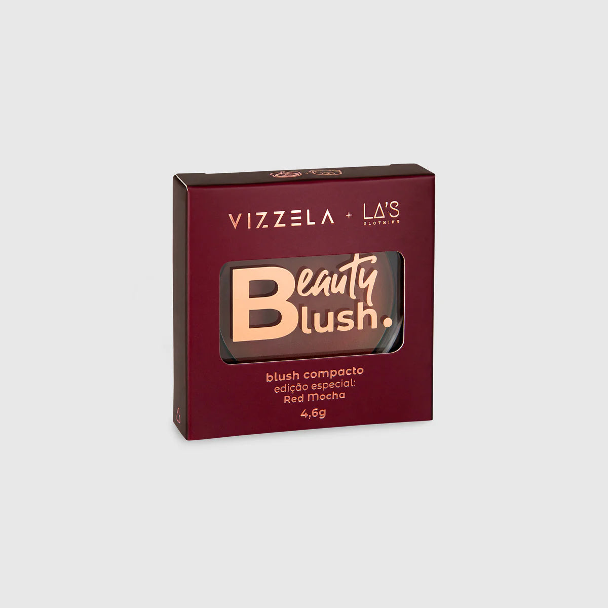 Blush Compacto Beauty Blush 4,5g - Vizzela +LA'S