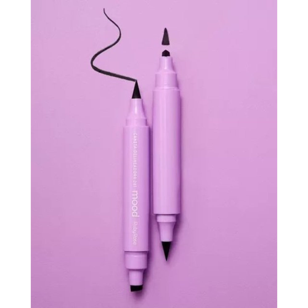 Caneta Delineadora Fells Mood 2x1 3g - Ruby Rose