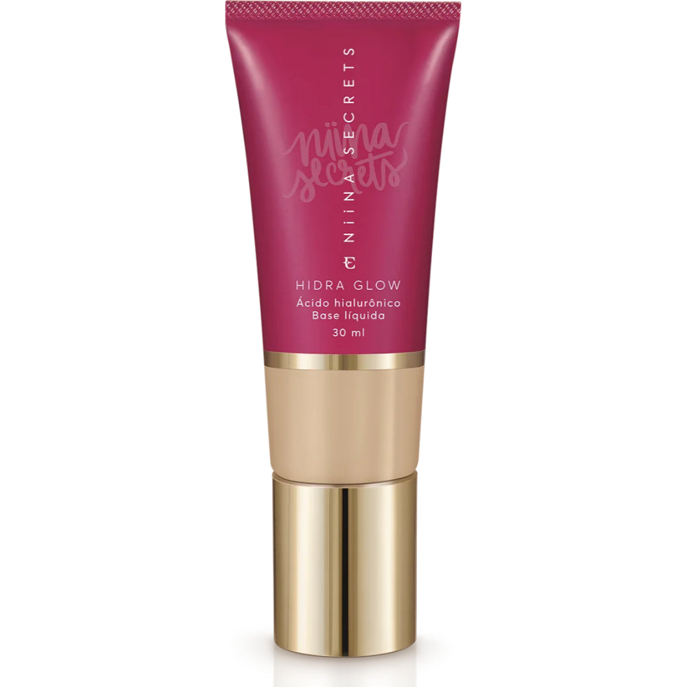 Base Líquida Niina Secrets Hidra Glow 30ml - Eudora