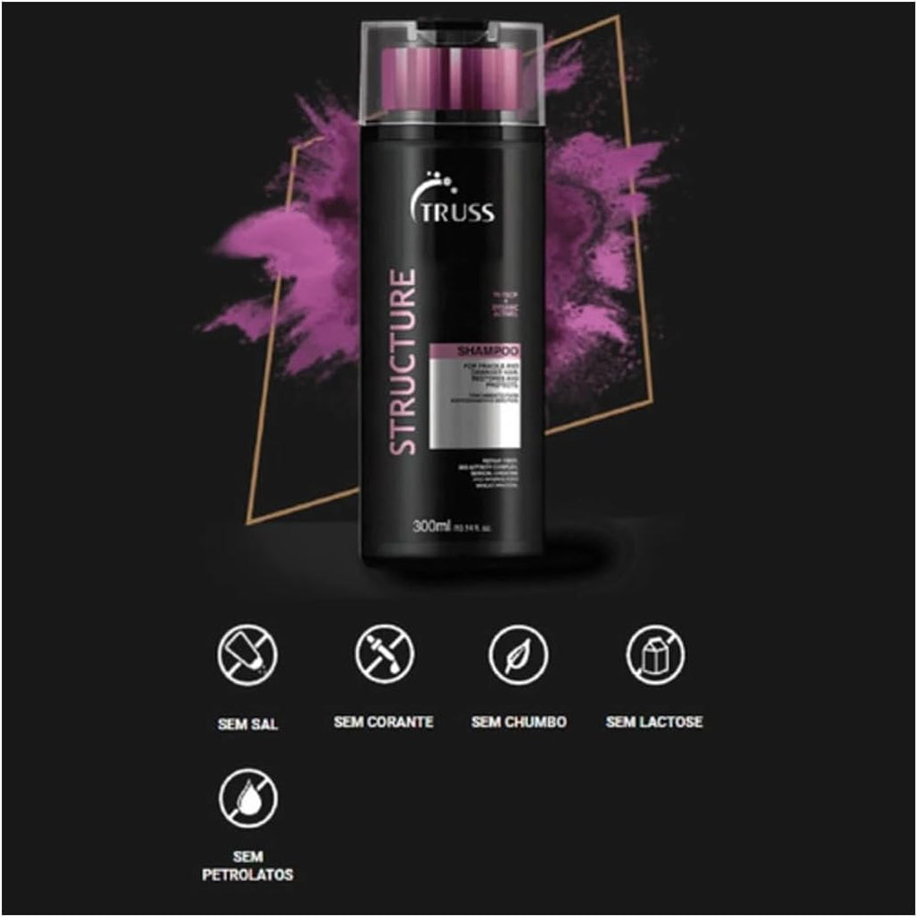 Condicionador Structure 300ml | Fortalecimento e Reparação | Truss