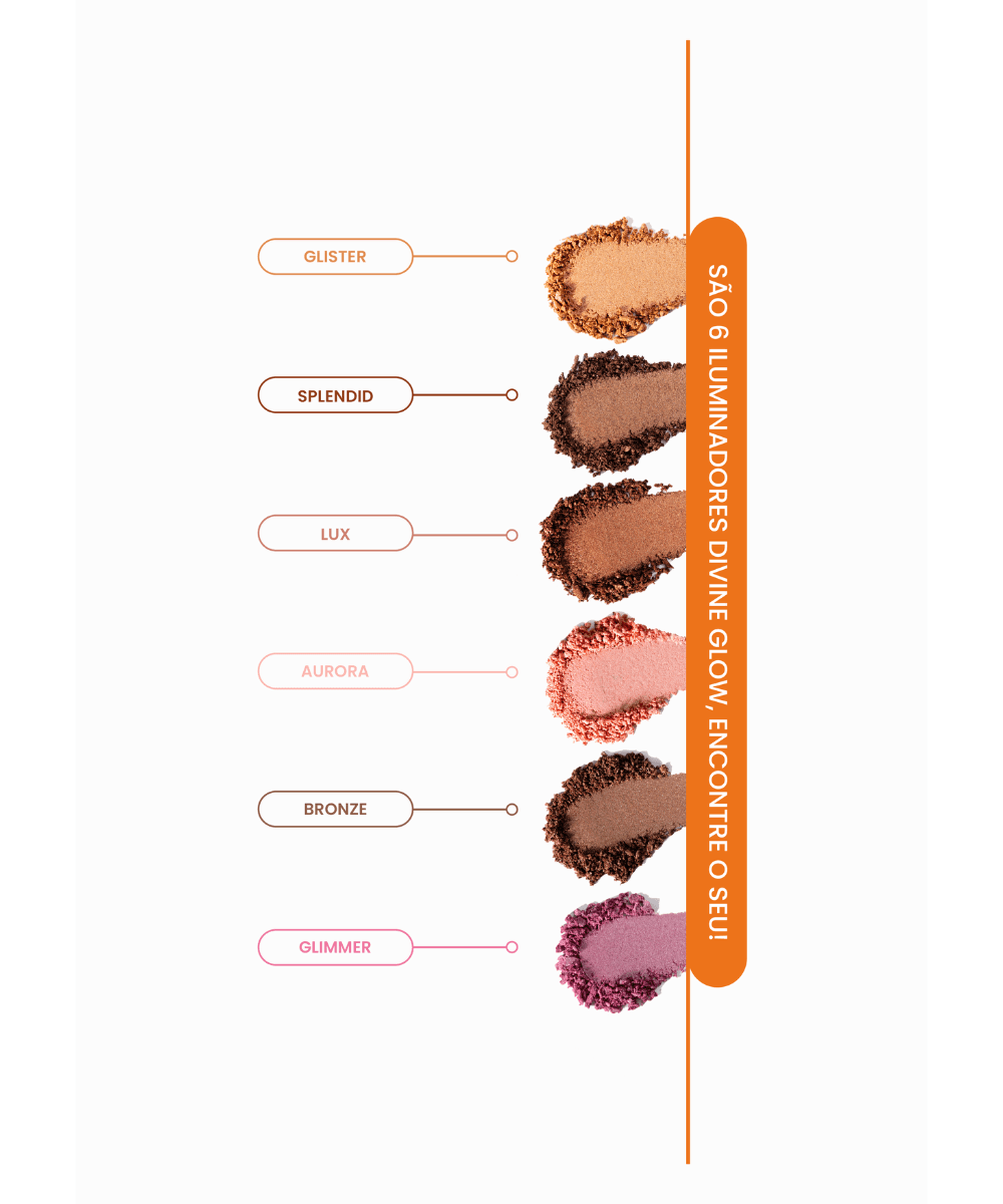 Iluminador Compacto Divine Glow 6,74g - Mari Maria