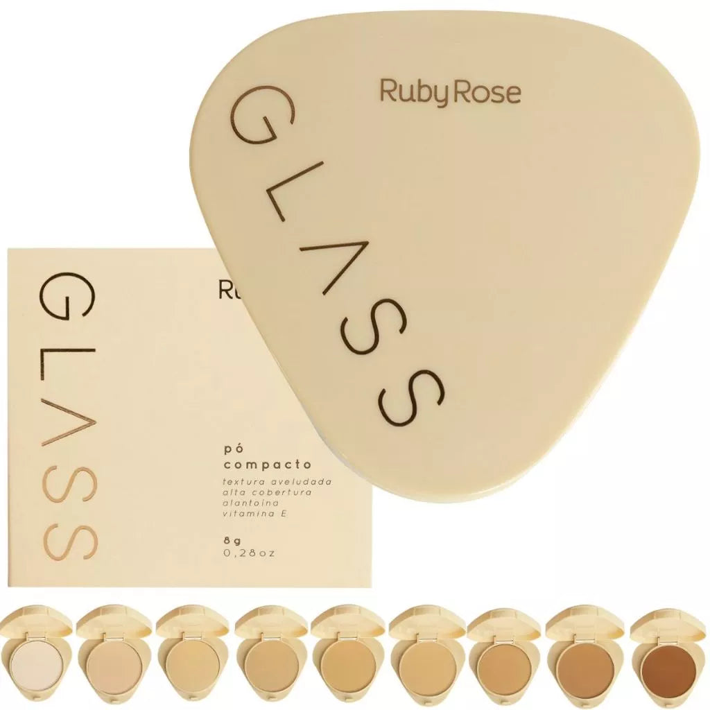 Pó Compacto Glass 9g - Ruby Rose