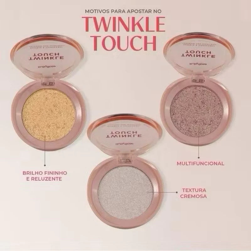 Sombra e Iluminador Twinfle Touch 6g - Ruby Rose