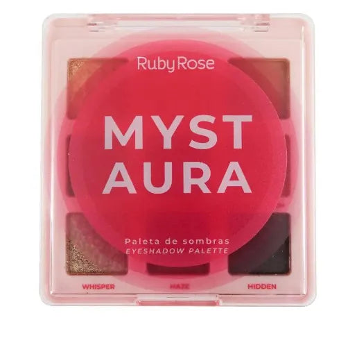 Paleta de Sombras Myst Aura 11,31g - Ruby Rose