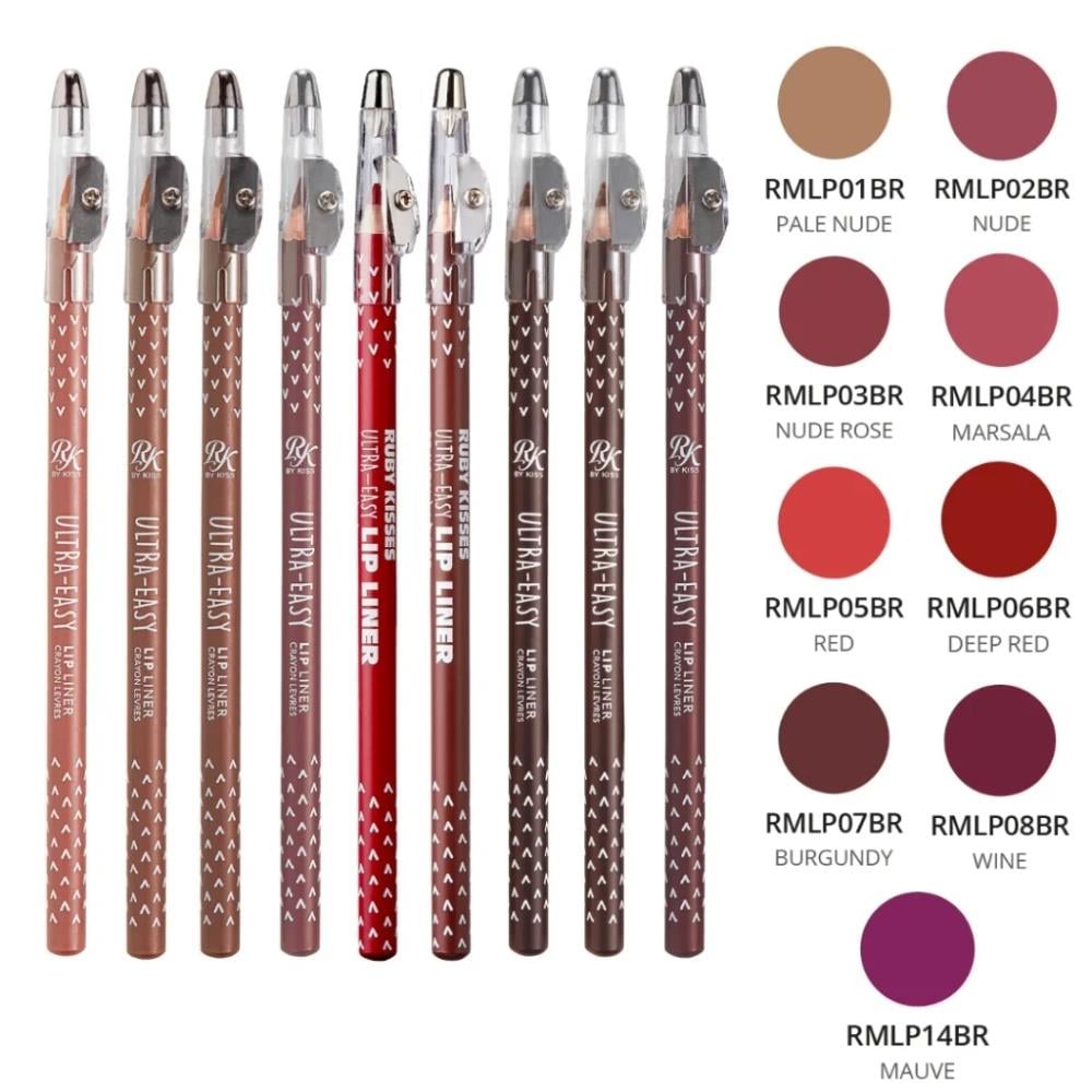Lápis Cortono Labial Ultra Easy Lip Liner 1,5g - Ruby Kisses